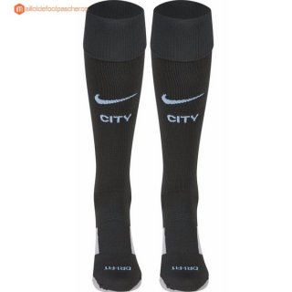 Chaussette Manchester City Third 2017 2018 Noir Pas Cher