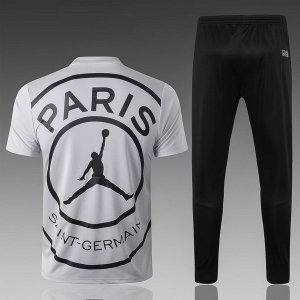 Entrainement Paris Saint Germain JORDAN Ensemble Complet 2018 2019 Gris Pas Cher