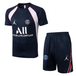 Maillot Entrainement PSG Ensemble Complet 2022 2023 Bleu 3