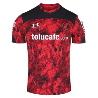 Thailande Maillot Deportivo Toluca Domicile 2021 2022 Rouge