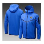 Sweat Shirt Capuche Barcelone 2024 2025 Bleu