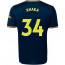 Maillot Arsenal NO.34 Xhaka Third 2019 2020 Bleu Pas Cher