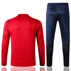 Survetement Bayern Munich 2019 2020 Rouge Bleu Pas Cher