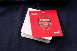 Polo Ensemble Complet Arsenal 2018 2019 Bleu Marine Pas Cher