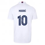 Maillot Real Madrid Domicile NO.10 Modric 2020 2021 Blanc Pas Cher