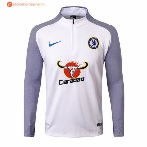 Survetement Chelsea Enfant 2017 2018 Blanc Gris Bleu Pas Cher