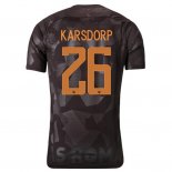 Maillot AS Roma Domicile karsdorp 2017 2018 Pas Cher