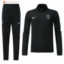 Survetement Paris Saint Germain Enfant 2017 2018 Noir Pas Cher