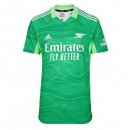 Thailande Maillot Arsenal Gardien 2021 2022 Vert Pas Cher