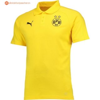 Polo Borussia Dortmund 2017 2018 Jaune Pas Cher