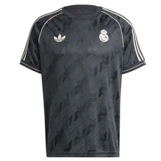 Thailande Maillot Real Madrid Cotton 2025 2026 Gris Thailande Maillot Real Madrid Cotton 2025 2026 Gris