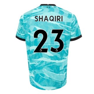 Maillot Liverpool NO.23 Shaqiri Exterieur 2020 2021 Bleu Pas Cher Maillot Liverpool NO.23 Shaqiri Exterieur 2020 2021 Bleu Pas Cher