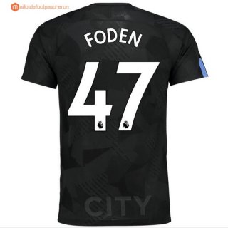 Maillot Manchester City Third Foden 2017 2018 Pas Cher Maillot Manchester City Third Foden 2017 2018 Pas Cher