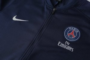 Survetement Paris Saint Germain 2018 2019 Bleu Marine Pas Cher