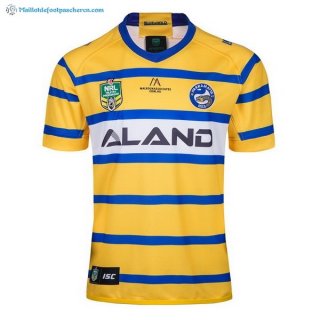 Maillot Rugby Parramatta Eels Exterieur 2018 Jaune Pas Cher