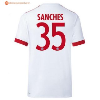 Maillot Bayern Munich Third Sanches 2017 2018 Pas Cher