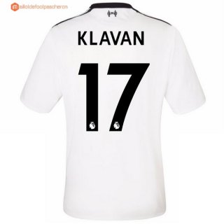 Maillot Liverpool Exterieur Klavan 2017 2018 Pas Cher Maillot Liverpool Exterieur Klavan 2017 2018 Pas Cher