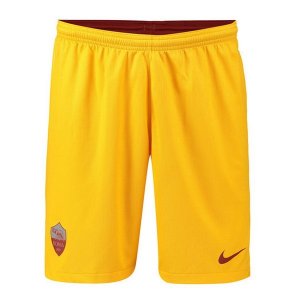 Pantalon As Roma Third 2018 2019 Jaune Pas Cher