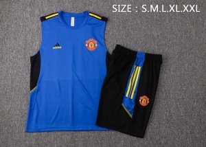 Maillot Manchester United Sans Manches 2022 Bleu