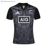 Maillot Rugby All Blacks Maori 2016 Noir Pas Cher