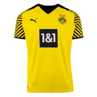 Maillot Borussia Dortmund Domicile 2021 2022 Jaune