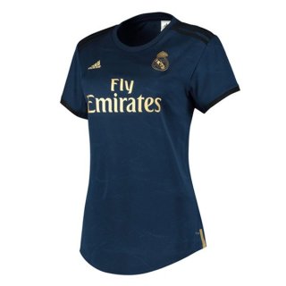 Maillot Real Madrid Exterieur Femme 2019 2020 Bleu Pas Cher