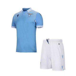 Maillot Lazio Domicile Enfant 2020 2021 Bleu Pas Cher