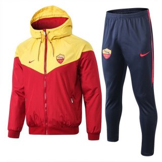 Coupe Vent AS Roma Ensemble Complet 2019 2020 Rouge Pas Cher Coupe Vent AS Roma Ensemble Complet 2019 2020 Rouge Pas Cher