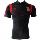 Polo Bayern Munich 2019 2020 Noir Rouge Pas Cher