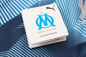 Entrainement Marseille Ensemble Complet 2018 2019 Bleu Pas Cher