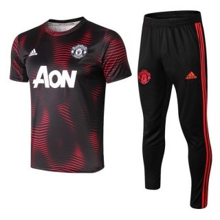 Entrainement Manchester United Ensemble Complet 2018 2019 Rouge Noir Pas Cher Entrainement Manchester United Ensemble Complet 2018 2019 Rouge Noir Pas Cher