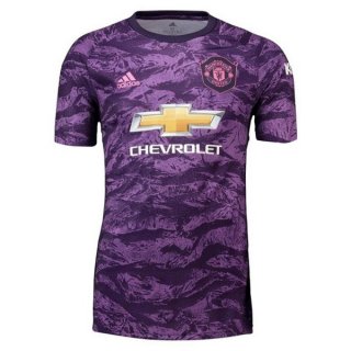 Maillot Manchester United Gardien 2019 2020 Purpura Pas Cher Maillot Manchester United Gardien 2019 2020 Purpura Pas Cher