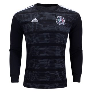 Maillot Mexico Domicile ML 2019 Noir Pas Cher