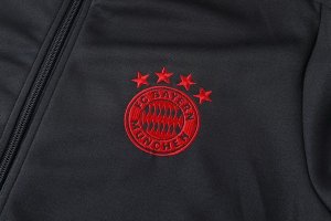 Survetement Bayern Munich 2018 2019 Gris Rouge Pas Cher