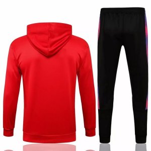 Sweat Shirt Capuche Paris Saint Germain 2021 2022 Rouge Noir Purpura