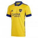 Thailande Maillot Boca Juniors Third 2020 2021 Jaune Pas Cher