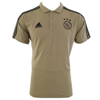 Polo Ajax 2018 2019 Marron Pas Cher Polo Ajax 2018 2019 Marron Pas Cher