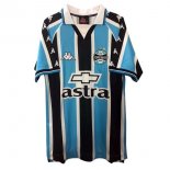 Maillot Grêmio Domicile Retro 2000 Bleu Pas Cher