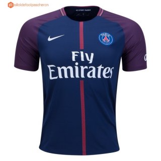 Thailande Maillot Paris Saint Germain Domicile 2017 2018 Pas Cher