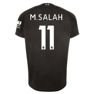 Maillot Liverpool NO.11 M.Salah Third 2019 2020 Noir Pas Cher