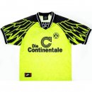 Thailande Maillot Borussia Dortmund Domicile Retro 1994 1995 Jaune Pas Cher