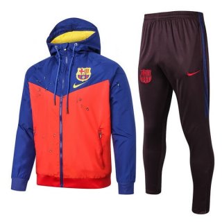 Coupe Vent Barcelona Ensemble Complet 2019 2020 Orange Bleu Coupe Vent Barcelona Ensemble Complet 2019 2020 Orange Bleu