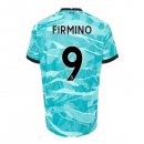 Maillot Liverpool NO.9 Firmino Exterieur 2020 2021 Bleu Pas Cher