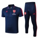 Polo Arsenal Ensemble Complet 2019 2020 Bleu Marine Pas Cher