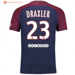 Maillot Paris Saint Germain Domicile Draxler 2017 2018 Pas Cher