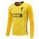 Thailande Maillot Liverpool Exterieur ML Gardien 2020 2021 Noir Pas Cher