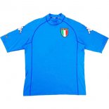 Thailande Maillot Italy Domicile Retro 2000 Bleu Pas Cher