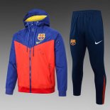 Coupe Vent Barcelone Ensemble Complet 2025 2026 Bleu Rouge