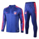 Survetement Atlético de Madrid 2018 2019 Bleu Rouge Pas Cher