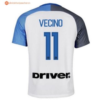 Maillot Inter Exterieur Vecino 2017 2018 Pas Cher